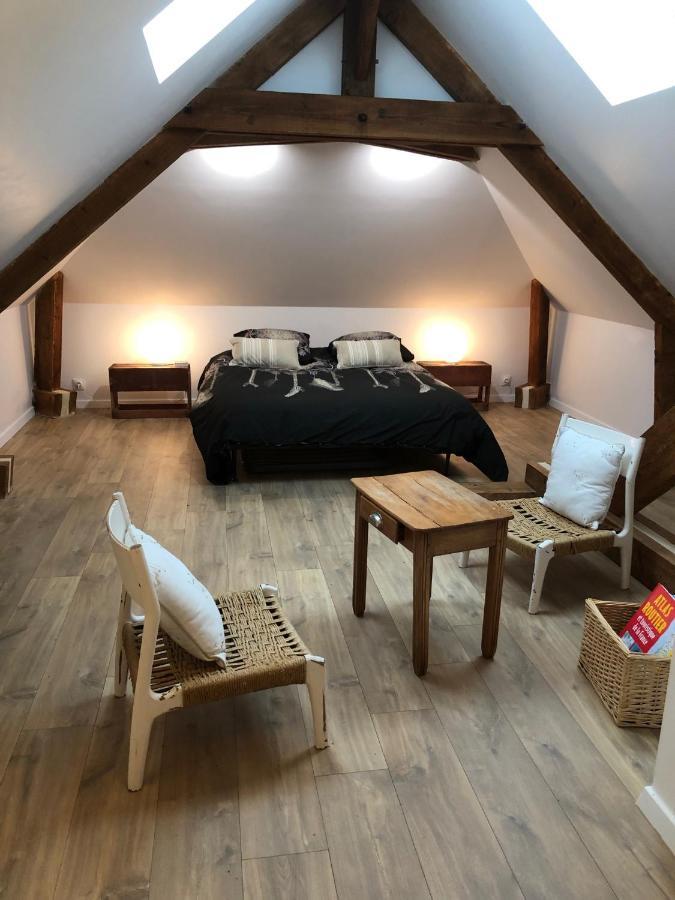 Chambre Ambiance Campagne Chic Freneuse  Экстерьер фото