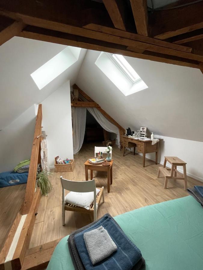 Chambre Ambiance Campagne Chic Freneuse  Экстерьер фото