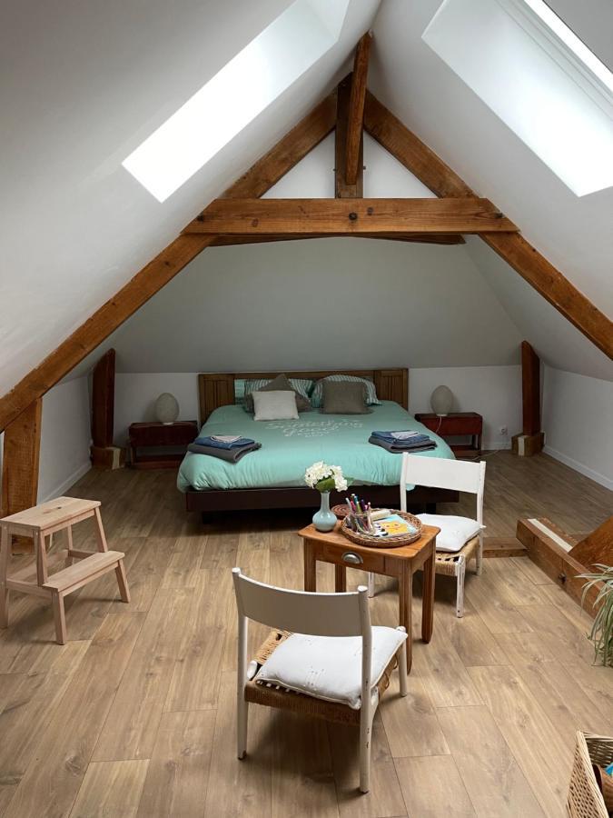 Chambre Ambiance Campagne Chic Freneuse  Экстерьер фото