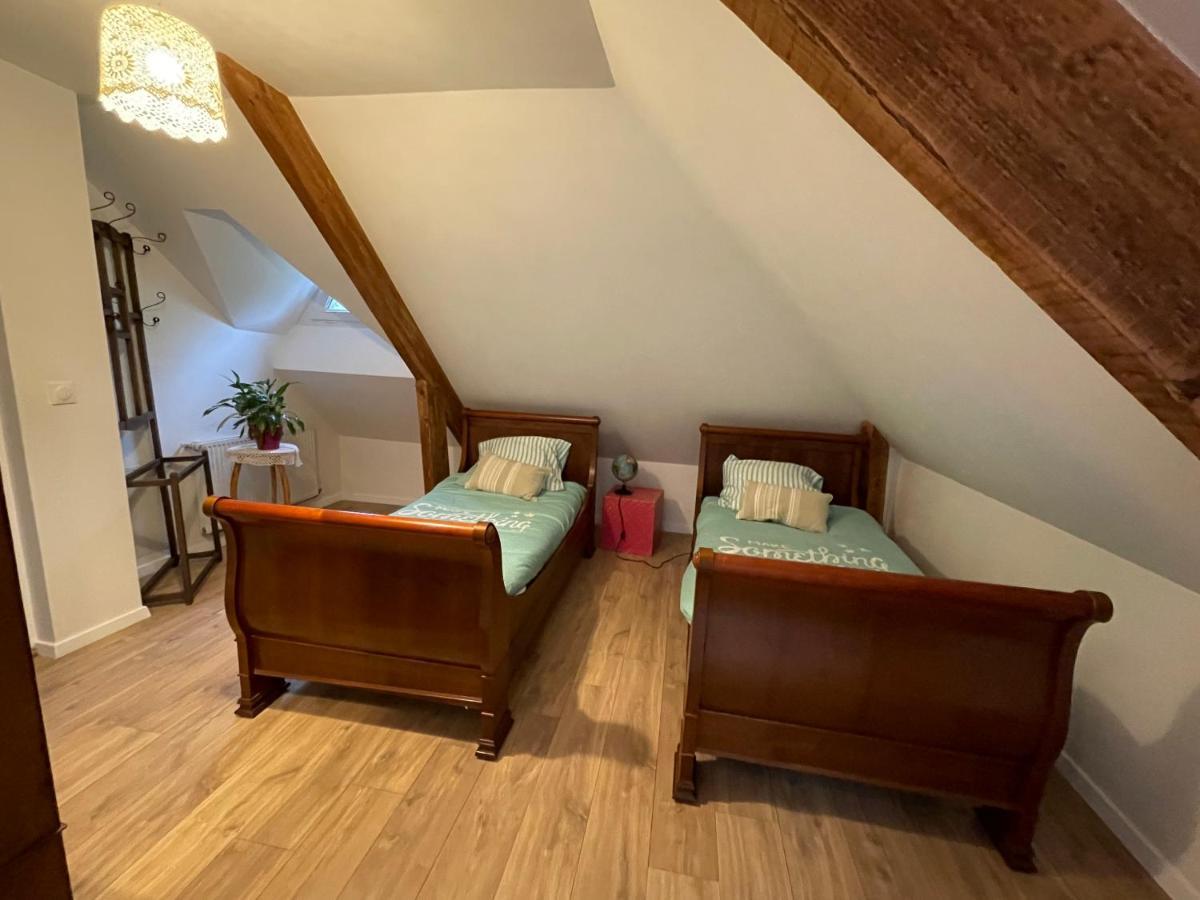 Chambre Ambiance Campagne Chic Freneuse  Экстерьер фото
