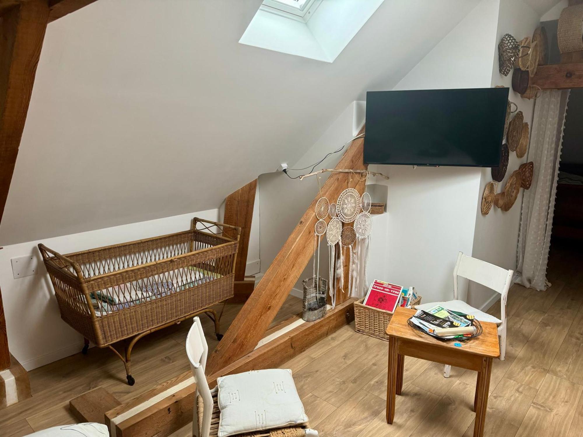Chambre Ambiance Campagne Chic Freneuse  Экстерьер фото